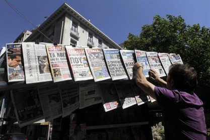 Continúan manifestaciones por crisis económica en Grecia
