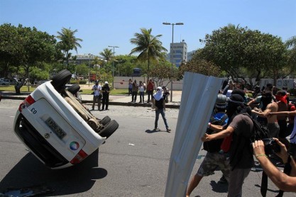 Brasil: Protestas contra la subasta petrolera