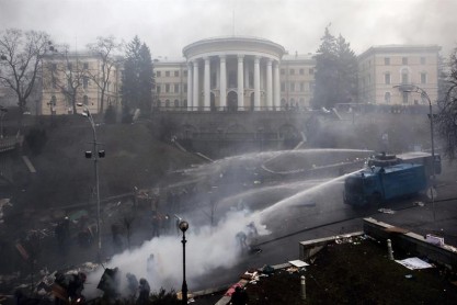 Al menos 70 muertos deja manifestaciones en Kiev