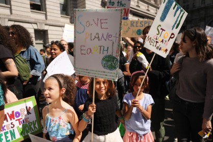 Juventud mundial se moviliza contra el cambio climático