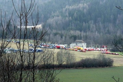 Cuarenta y cinco españoles en el avión siniestrado en los Alpes franceses