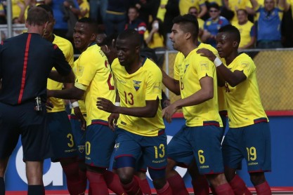Revive en imágenes los primeros 45 minutos de Ecuador vs. Paraguay