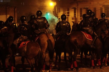 Así se dieron las marchas a favor y en contra del Gobierno en Quito y Guayaquil