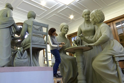 Crean la primera estatua de mujeres para Central Park