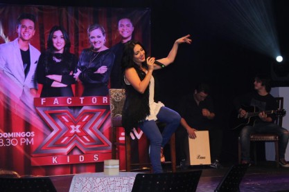 Factor X Kids fue presentado a los medios el día de ayer
