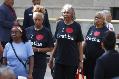 El inolvidable adiós a Aretha Franklin