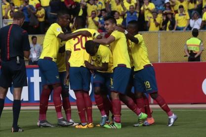 Revive en imágenes los primeros 45 minutos de Ecuador vs. Paraguay