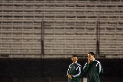 Intensa lluvia impidió el juego entre Argentina y Brasil por eliminatorias