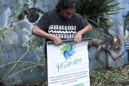 Invalidan firmas recolectados de los Yasunidos