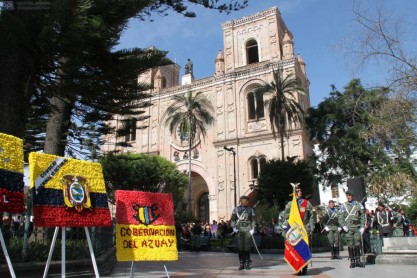 Cuenca celebró 195 años de independencia