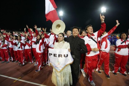 Se inauguraron los Juegos Bolivarianos 2013