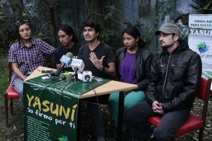 Invalidan firmas recolectados de los Yasunidos