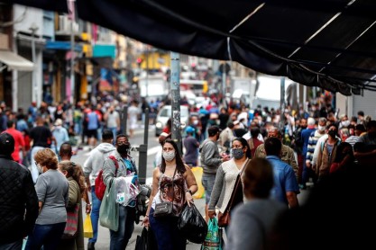 Así están las calles de Brasil en medio de la pandemia del coronavirus