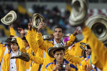 Se inauguraron los Juegos Bolivarianos 2013