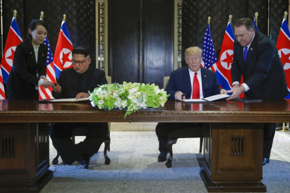 Cumbre histórica entre Trump y Kim