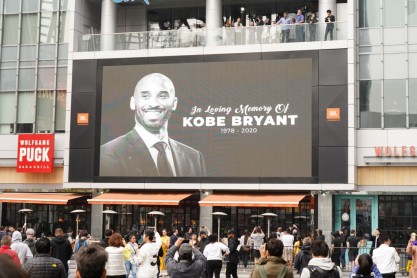 El mundo le dice adiós a Kobe Bryant