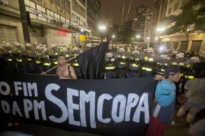Continúan protestas por Mundial en Brasil