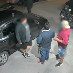 Violento asalto en Llano Grande