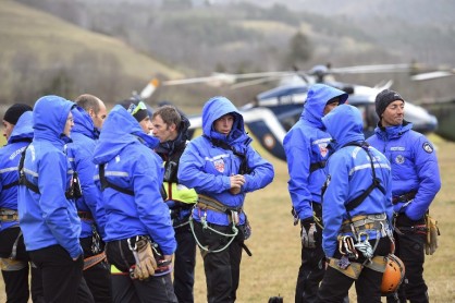 Cuarenta y cinco españoles en el avión siniestrado en los Alpes franceses