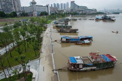 Fuertes lluvias han causado inundaciones en provincias cercanas al río Yangtze