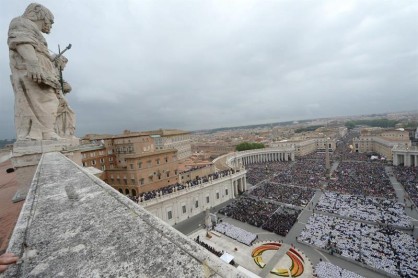 Canonización de Juan XXIII y Juan Pablo II en imágenes