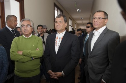 Presidente Correa: "Hemos tenido un importante revés en la capital"