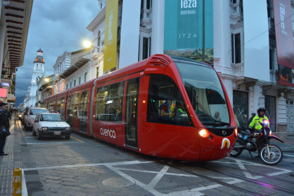 Realizan pruebas técnicas del Tranvía de Cuenca