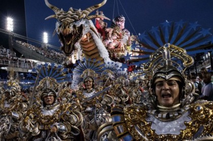El gigantesco espectáculo del Carnaval de Río de Janeiro 2017