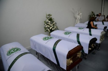 Conmovedoras imágenes de los familiares de los jugadores de Chapecoense