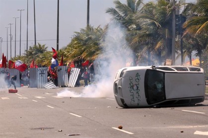 Brasil: Protestas contra la subasta petrolera