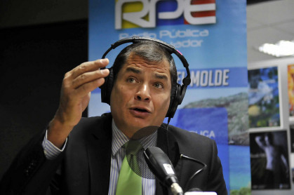 Correa destacó 'revolución educativa' durante sus 7 años de Gobierno