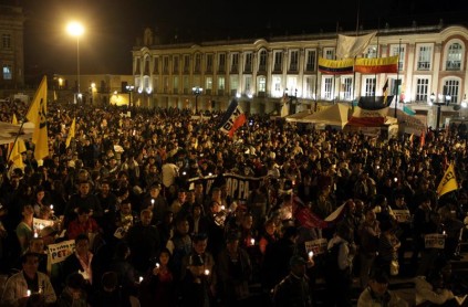 Concentración de respaldo a Gustavo Petro, alcalde de Bogotá