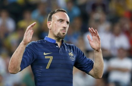 Ribéry habló de rivales de Francia en el Mundial