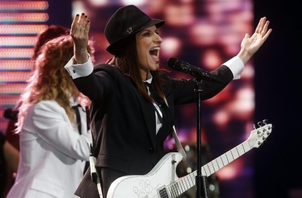 Laura Pausini enamoró al "monstruo" de Viña del Mar