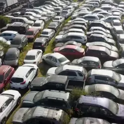 Imagen referencial de vehículos que irán a la chatarrización.