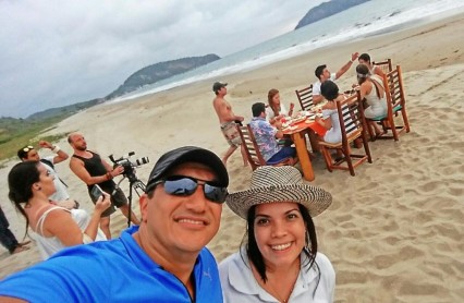 Tras cámaras del video de temporada de En Contacto