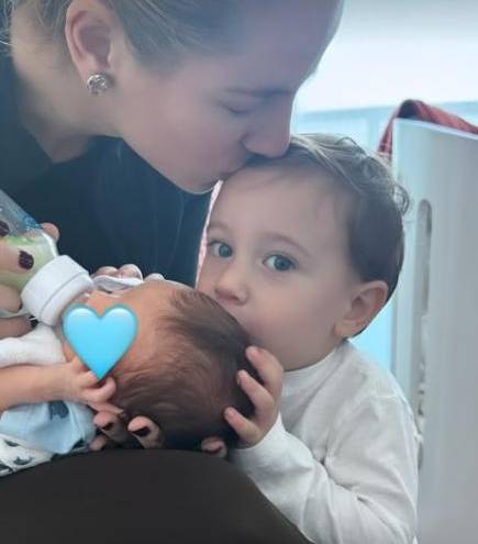 Furio y Alvarito juntos en emotivas fotos publicadas por Lavinia Valbonesi