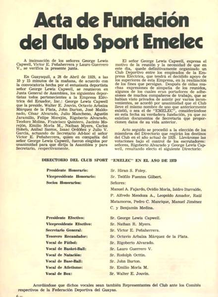 Emelec suma 11 títulos en sus 84 años de vida institucional