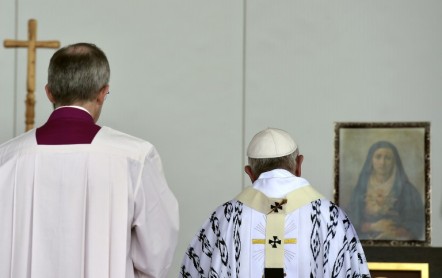 Papa Francisco ofreció misa en el Parque Bicentenario