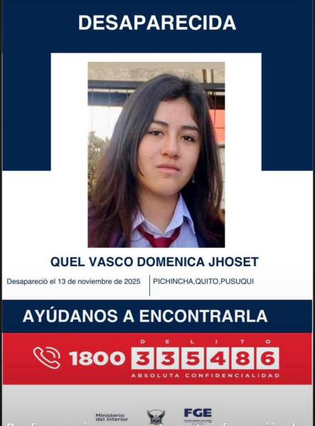 Afiche de búsqueda.