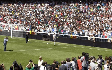 Gareth Bale presentado como jugador del Real Madrid