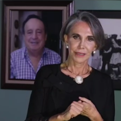 Florinda Meza y Roberto Gómez Bolaños se casaron en 2004.