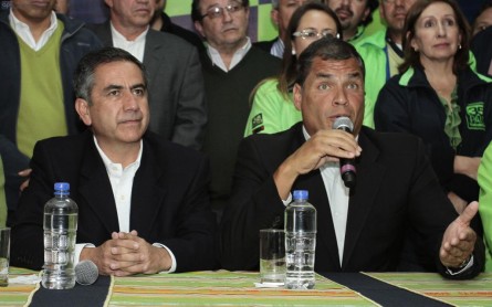 Presidente Correa: "Hemos tenido un importante revés en la capital"