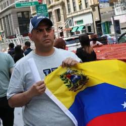 Foto referencial a ciudadanos venezolanos en EE. UU.