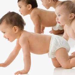 Imagen referencial de bebés.