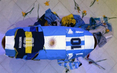 Argentina despide a Diego Armando Maradona