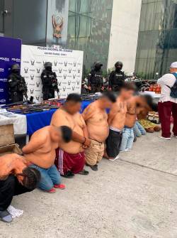 El operativo Apolo 34 también dejó varias personas capturadas por su presunta vinculación con actividades criminales.