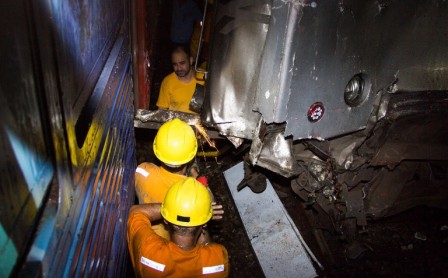 Cerca de 160 heridos deja un choque de trenes en Brasil