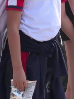 Imagen de una niña en Guayaquil.