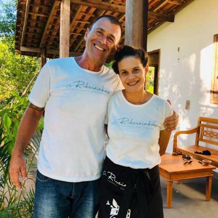 Archivo. David Peregrina y su esposa, Érica Da Saltos.